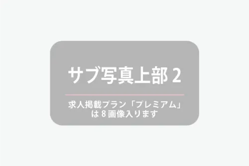 ★項目：「サブ写真上部2コメント」です。